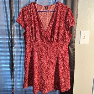 Shein curve a-line dress